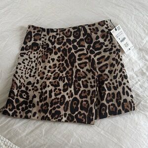 Leopard Zara Skort